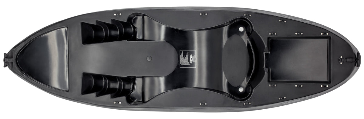 Surf Eco Kayak | 100% Ocean Plastic | Black | Agile & Fun
