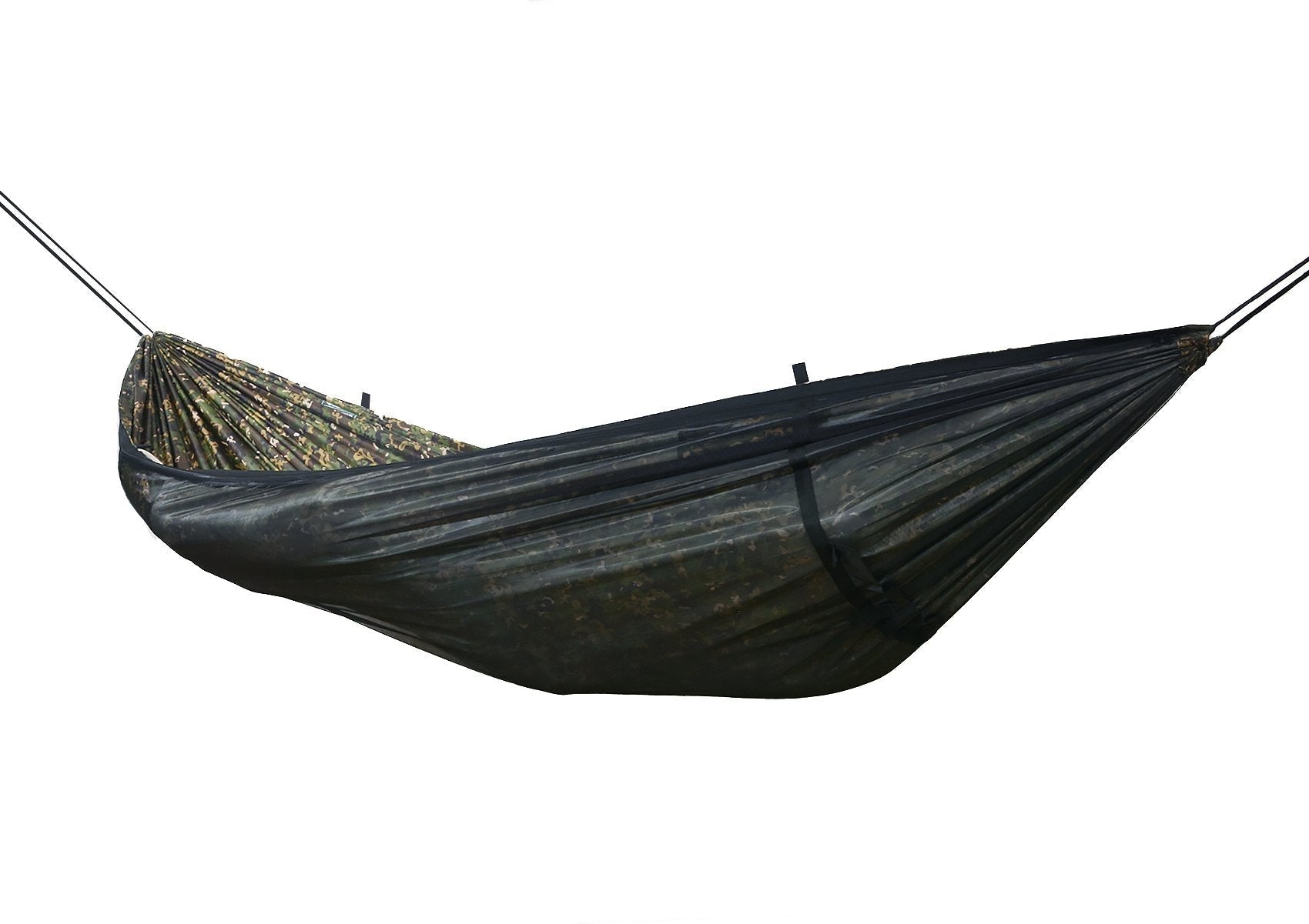 DD Hammocks Frontline Hammock - MC: Lightweight Camouflage Jungle Hammock With Mosquito Net For Camping And Hiking