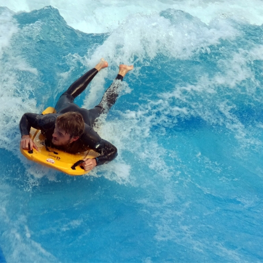Hönö Bodyboard | Plastic Neutral | Orange | Wave Ready