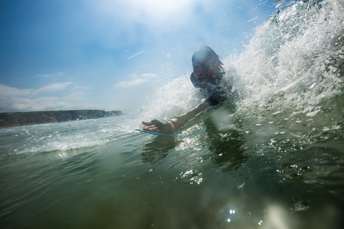 Odyssey Bodysurfing Handplane | 100% Ocean Plastic | Black | Wave Control