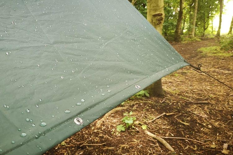 DD Hammocks Poncho Tarp - Olive Green