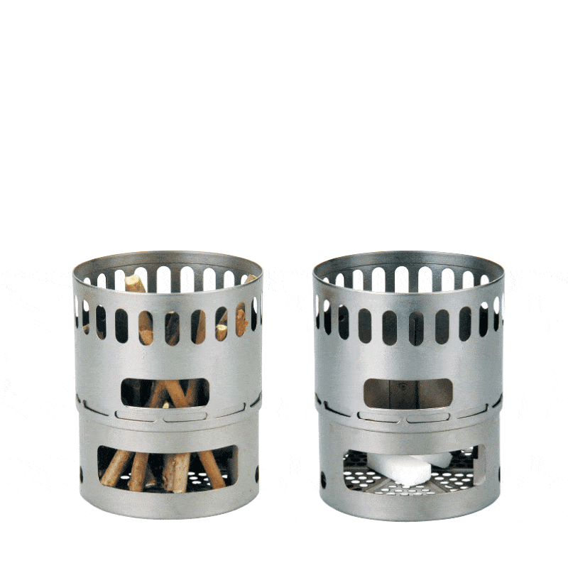EVERNEW Ti Stove Dx Set Outdoor Cooking Kit