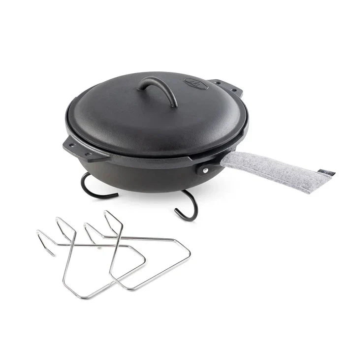 GSI Outdoors Guidecast 10 Cast Iron Cookset
