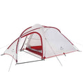 Naturehike Hiby 2-3 Person Tent (Grey/Red)