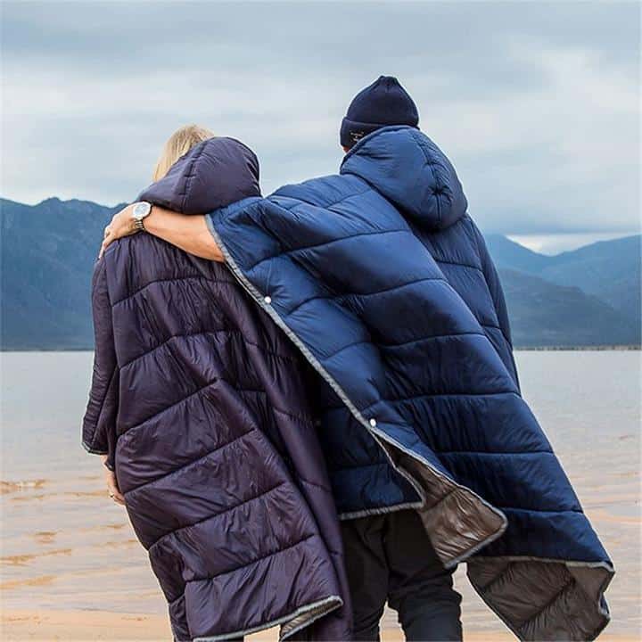 Naturehike Outdoor Camping Cloak Style Cotton Sleeping Bag (Various colours)