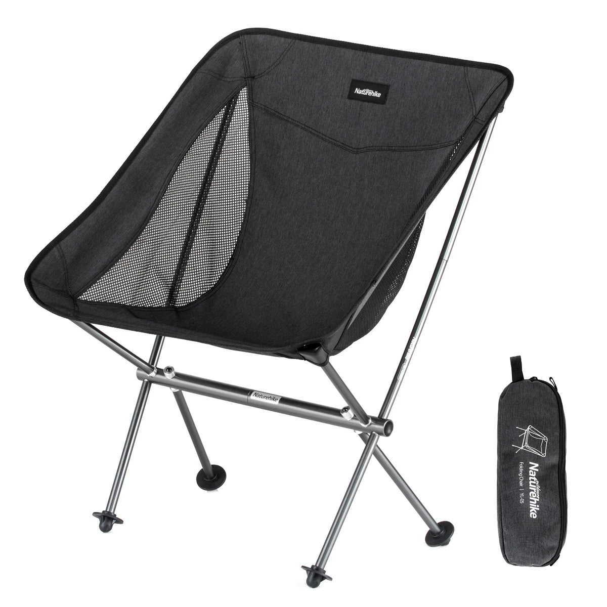 Naturehike YL05 Ultralight Portable Camping Chair (low or high back)