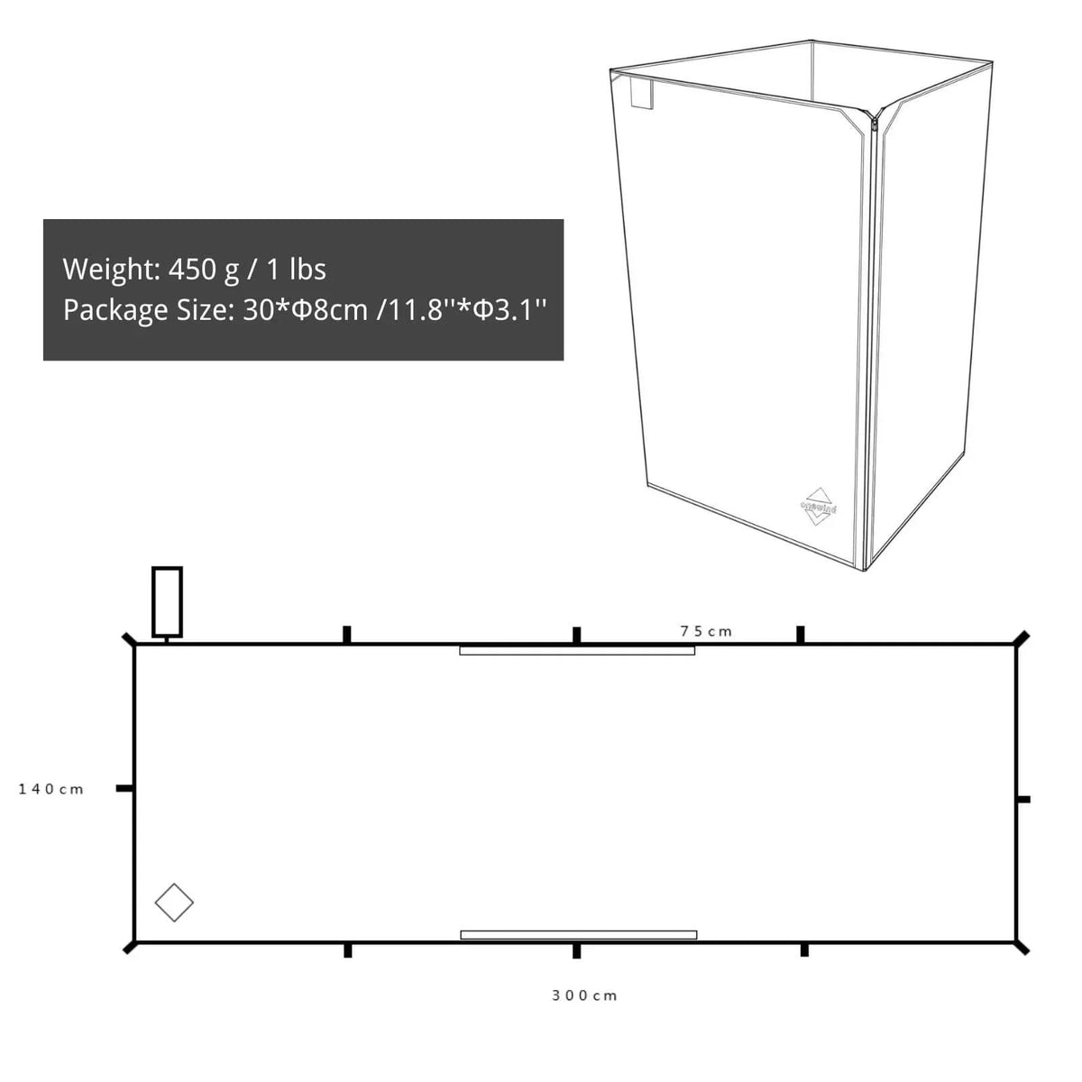 Onewind Portable Privacy Shower Tent