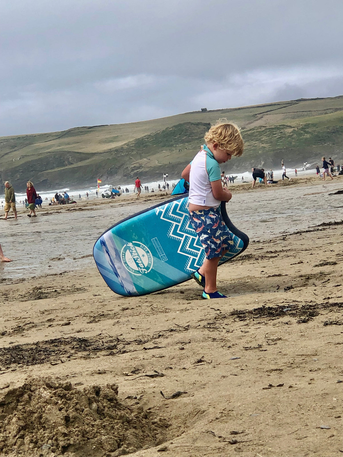 Inflatable 43 FatStick Body Board Package