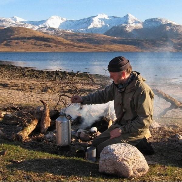 Kelly Kettle Base Camp 1.6 ltr (Stainless Steel) + Whistle