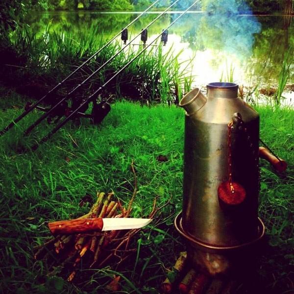 Kelly Kettle Base Camp 1.6 ltr (Stainless Steel) + Whistle
