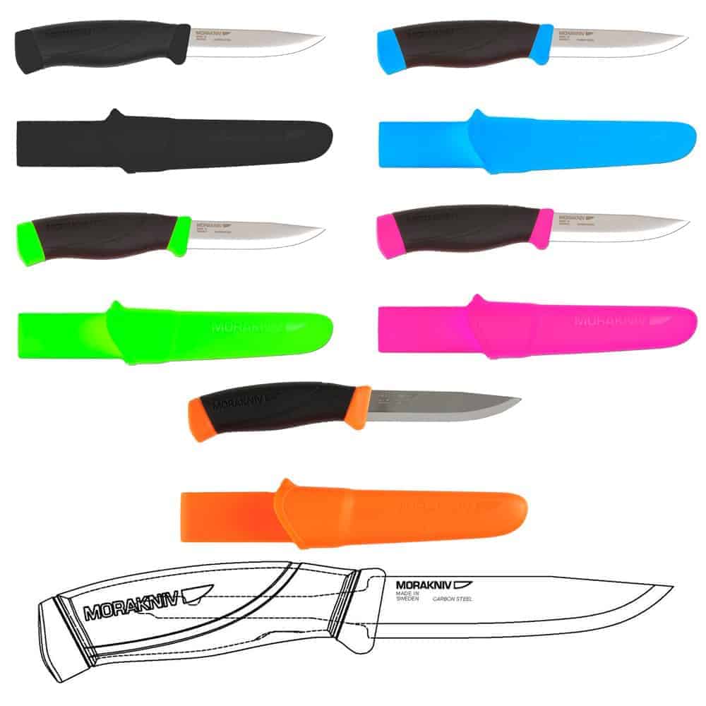 Morakniv Companion Colour Bushcraft Knife