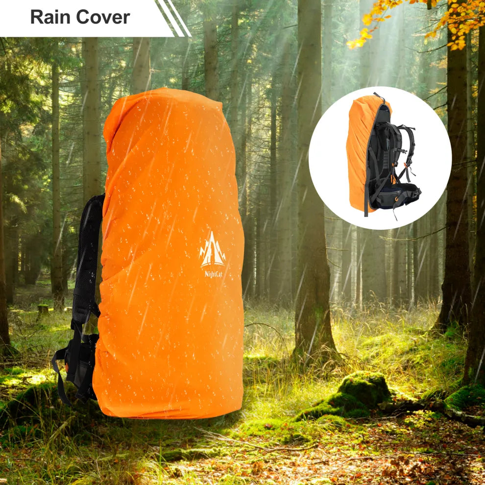 70L Night Cat Hiking Backpack with Internal Frame