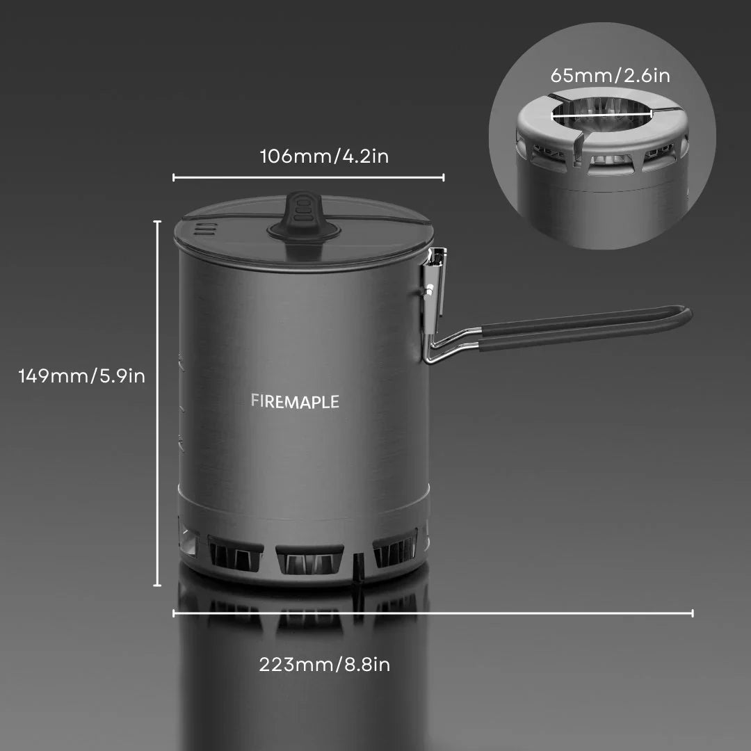 FireMaple Petrel G3 Cooking set (Ultralight)