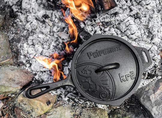 Petromax Cast Iron Saucepan with Lid (Various Sizes)