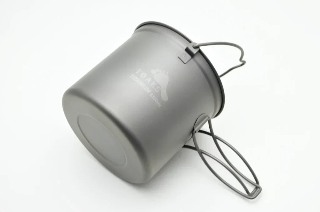 Toaks Titanium Pot with Bail Handle (Various Size)