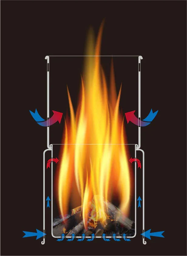 Toaks Titanium Wood Burning Stove ( Small  /  Large)